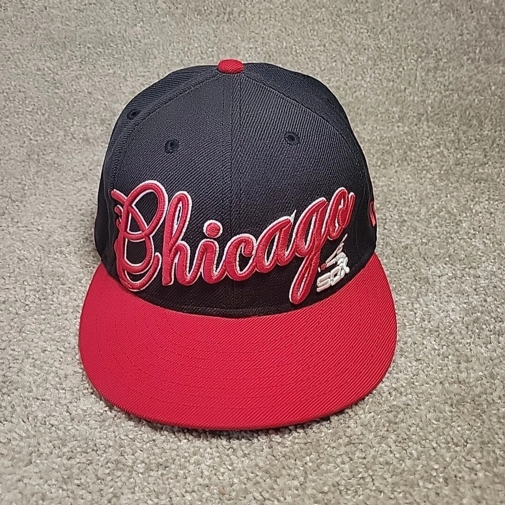 New Era Red and Black Cap